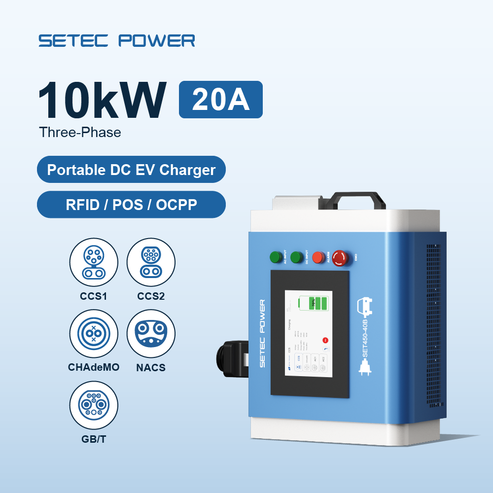 Portable Ev Charger - Портативная мобильная зарядная станция Travel Home