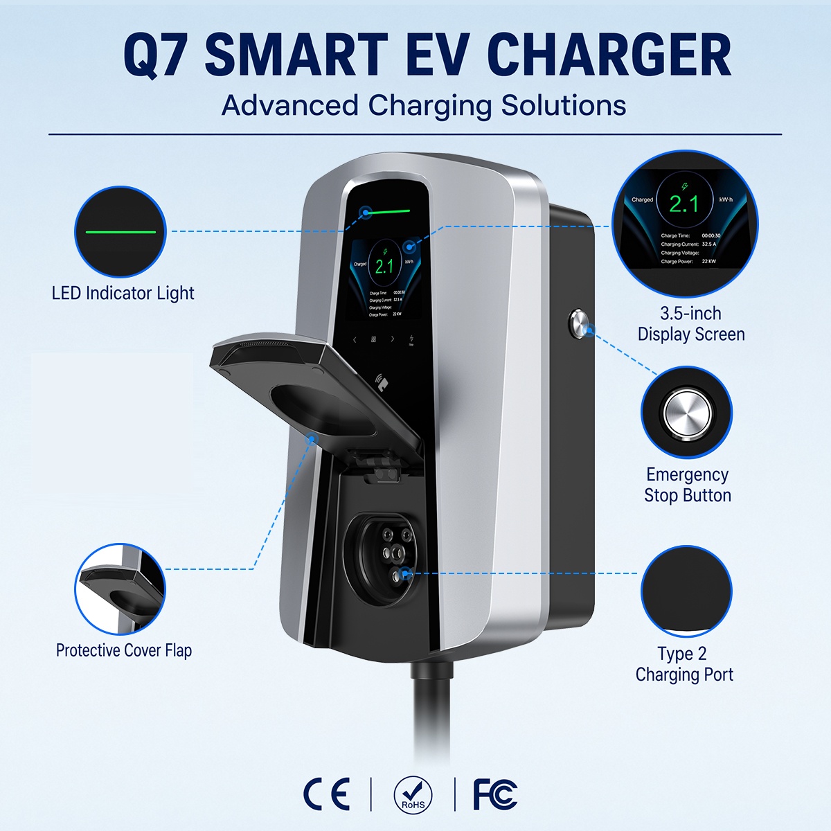 Зарядное устройство для электр – обзор и цена Wallbox Ev