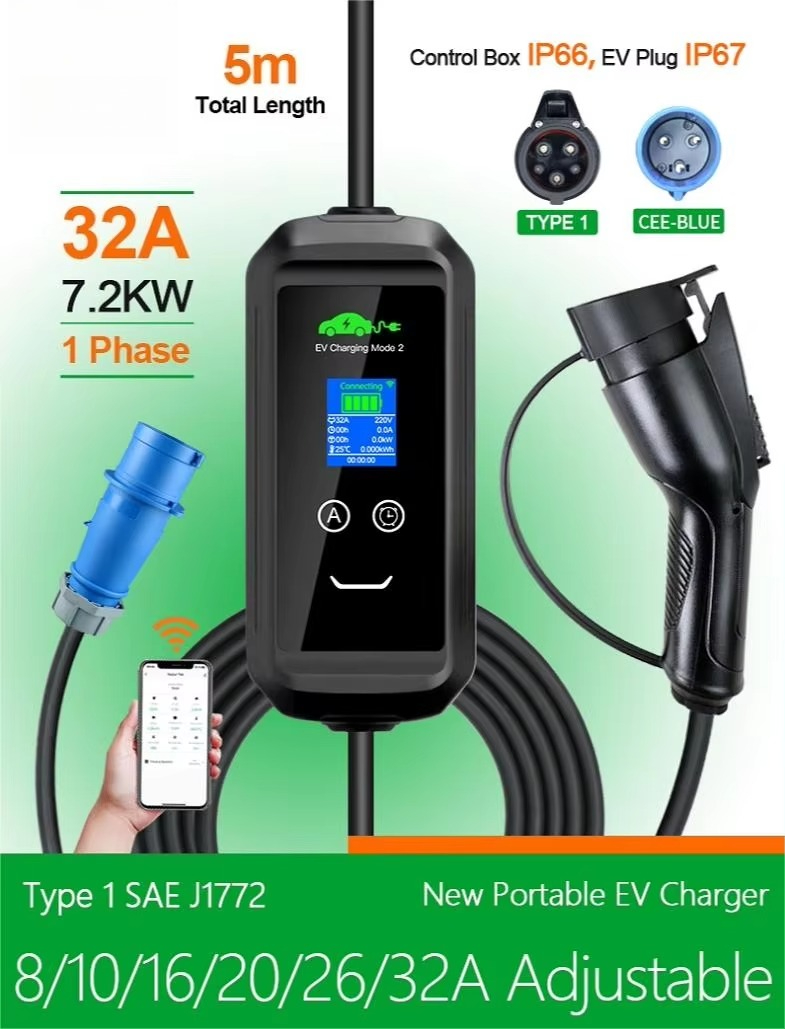 Портативное зарядное устройств – обзор и цена Ev Charger