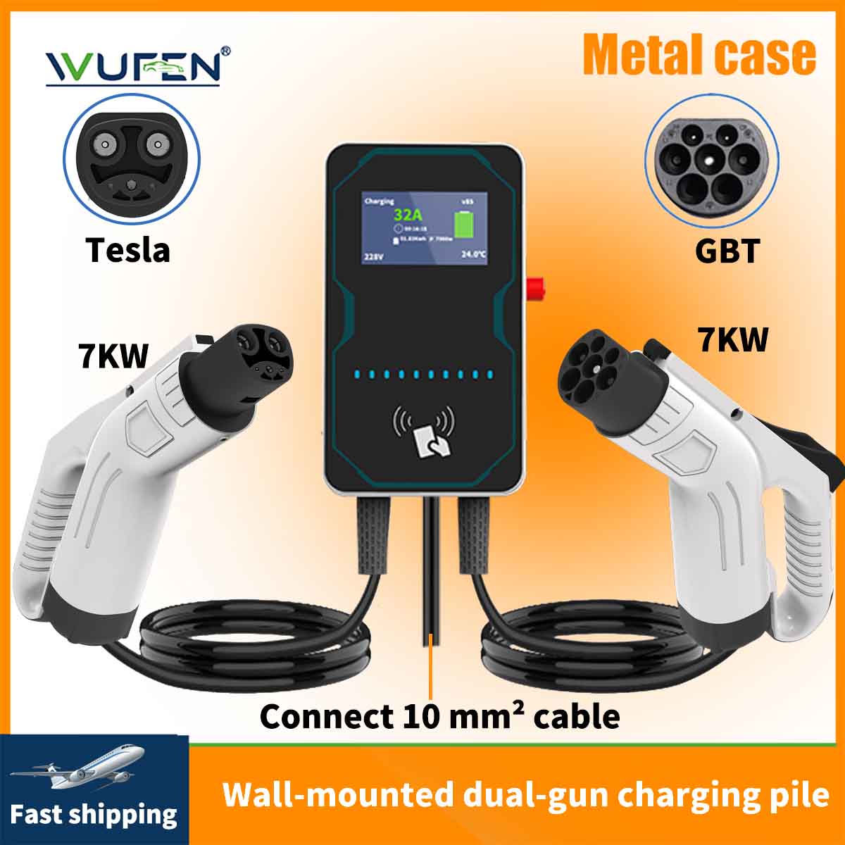 Зарядная станция WUFEN EVSE Wa – обзор и цена Wallbox Ev
